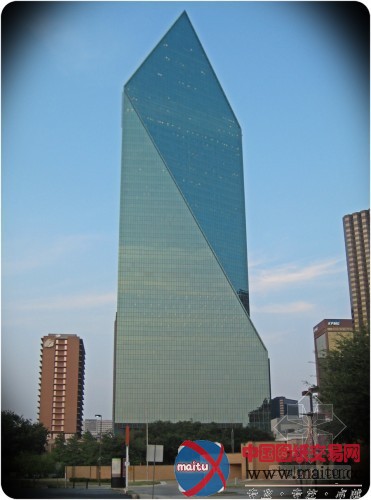 Texas Society of Architects的25年奖颁发给I. M. Pei & Partners的喷泉广场
