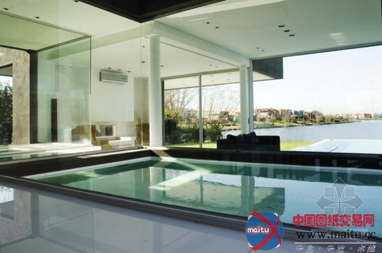 阿根廷黑色现代别墅设计