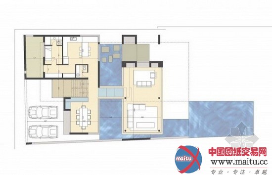 阿根廷黑色现代别墅设计