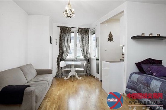 瑞典极小公寓设计