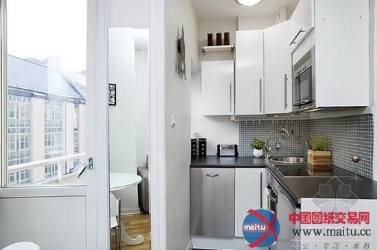 瑞典极小公寓设计