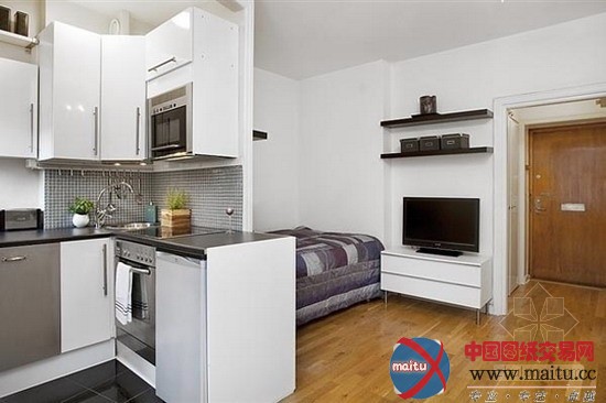 瑞典极小公寓设计