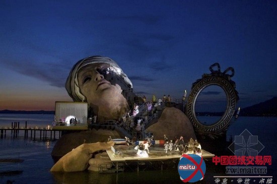 奥地利的湖上歌剧院