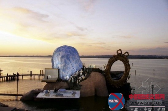 奥地利的湖上歌剧院