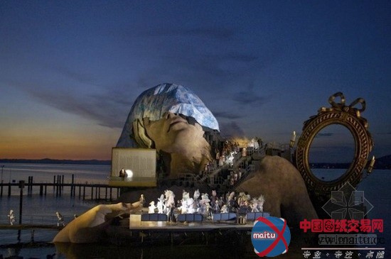 奥地利的湖上歌剧院