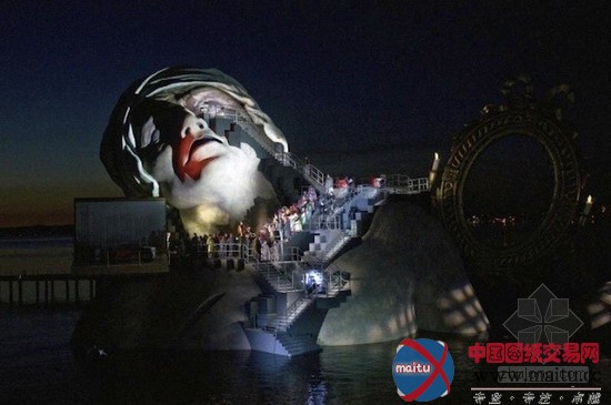 奥地利的湖上歌剧院