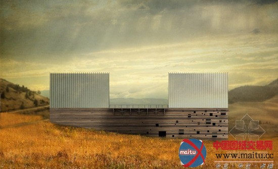 美国蒙大拿州诺亚方舟住宅设计