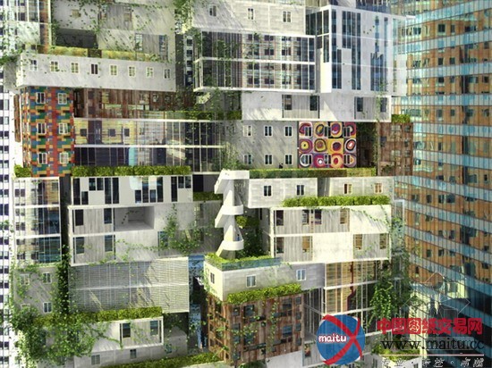 Axis Mundi的后现代超高层概念设计