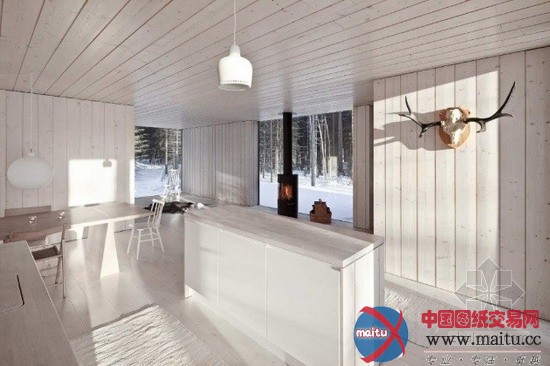 Avanto Architects设计的芬兰风车形别墅