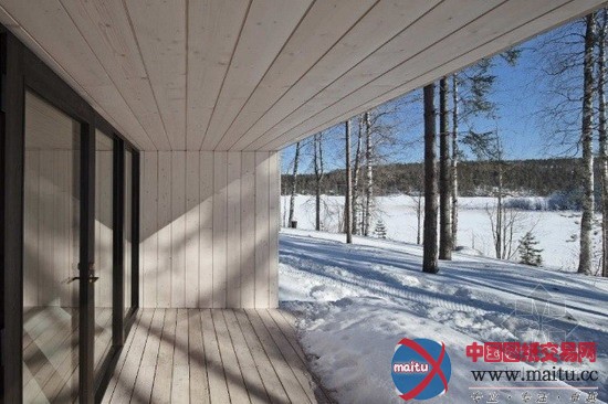 Avanto Architects设计的芬兰风车形别墅