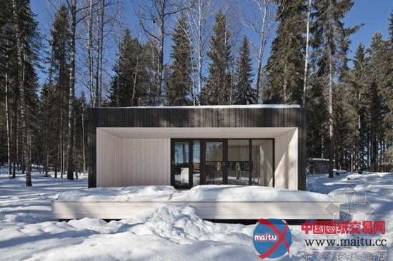 Avanto Architects设计的芬兰风车形别墅