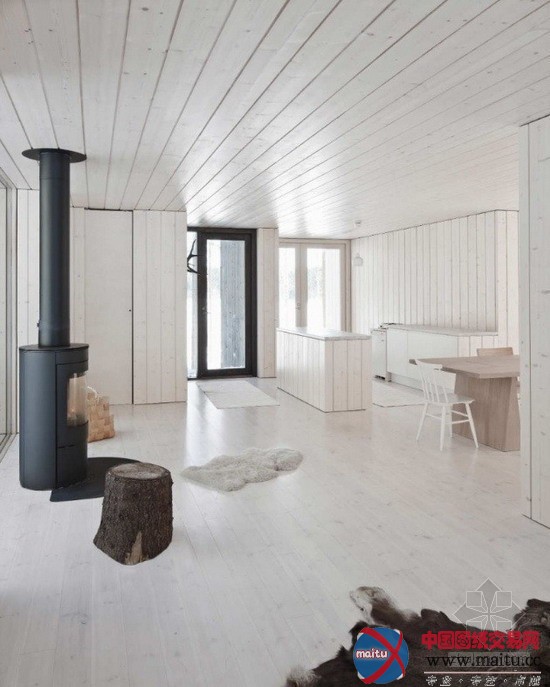 Avanto Architects设计的芬兰风车形别墅