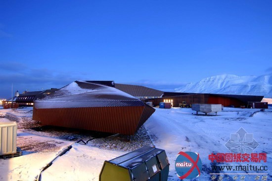 Jarmund/Vigsnæs AS Architects MNAL设计的挪威斯瓦尔巴科学中心