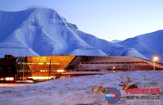 Jarmund/Vigsnæs AS Architects MNAL设计的挪威斯瓦尔巴科学中心