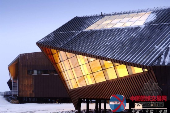 Jarmund/Vigsnæs AS Architects MNAL设计的挪威斯瓦尔巴科学中心