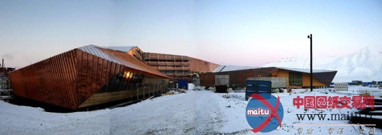 Jarmund/Vigsnæs AS Architects MNAL设计的挪威斯瓦尔巴科学中心