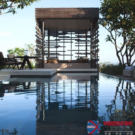 WOHA设计的Alila Villas Uluwatu别墅