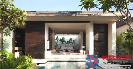 WOHA设计的Alila Villas Uluwatu别墅