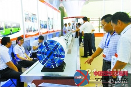 盾构机很强悍 科技元素闪耀洽谈会