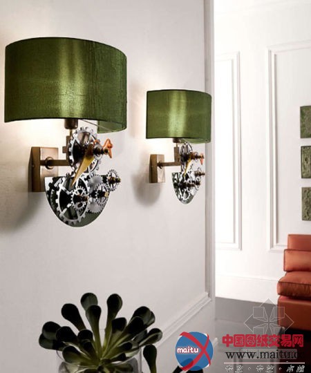 独具匠心的齿轮灯