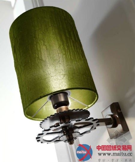 独具匠心的齿轮灯