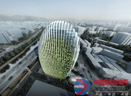 Aedas设计的中国台北南港高新区办公大楼方案