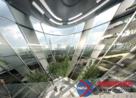 Aedas设计的中国台北南港高新区办公大楼方案