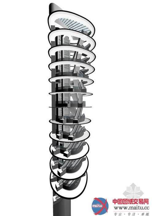 UNStudio设计的台湾高雄大立精品馆