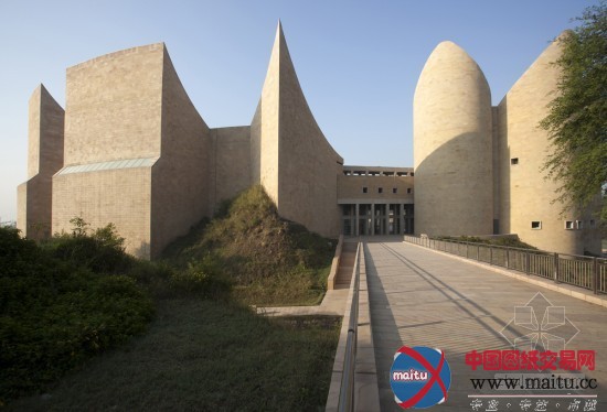 safdie architects设计的印度卡尔沙遗产中心