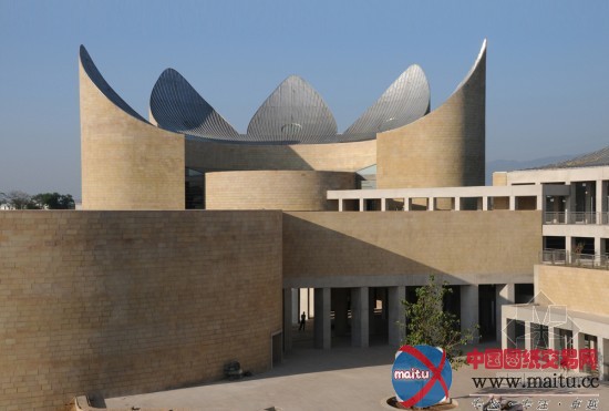 safdie architects设计的印度卡尔沙遗产中心