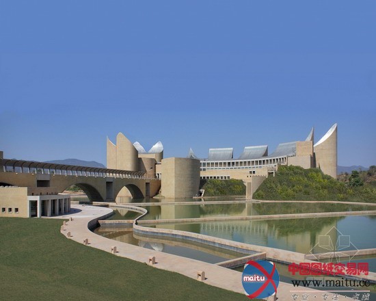 safdie architects设计的印度卡尔沙遗产中心