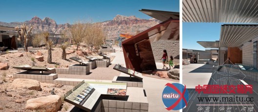 Line and Space设计红岩峡谷游客中心