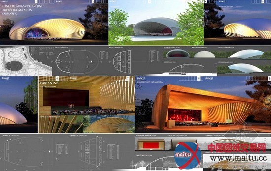 Jevgenijs Busins, Anton Gonda & Ivo Dzenis设计的Put Vejini音乐会舞台设计