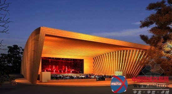 Jevgenijs Busins, Anton Gonda & Ivo Dzenis设计的Put Vejini音乐会舞台设计