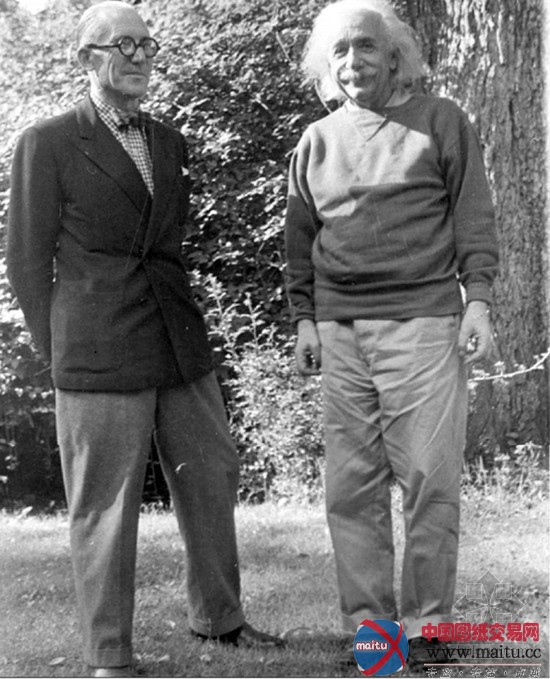 勒·柯布西耶和爱因斯坦:强者对话-建筑设计-中