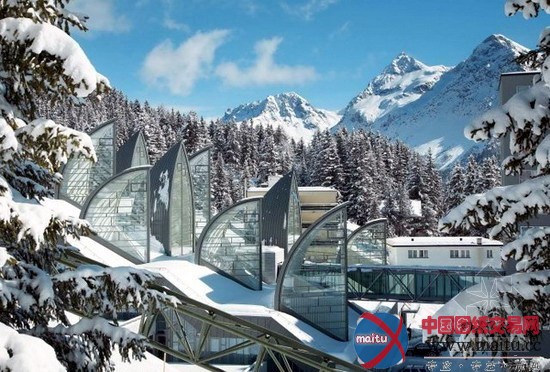 马里奥·博塔设计的瑞士Tschuggen Bergoase温泉