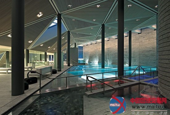 马里奥·博塔设计的瑞士Tschuggen Bergoase温泉