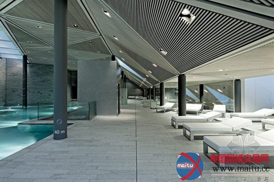 马里奥·博塔设计的瑞士Tschuggen Bergoase温泉