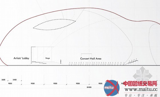 矶崎新设计的日本可移动音乐厅