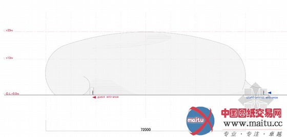 矶崎新设计的日本可移动音乐厅