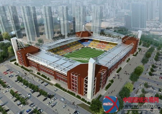 参观波捷特设计的天津松江体育场