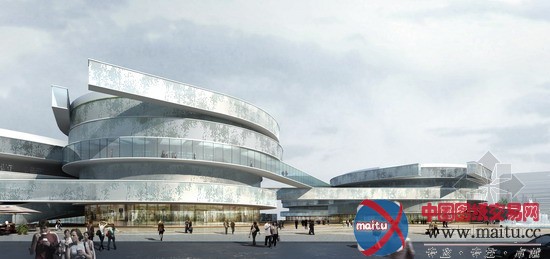 Aedas设计的中新天津生态城开发区地块8,17规划方案