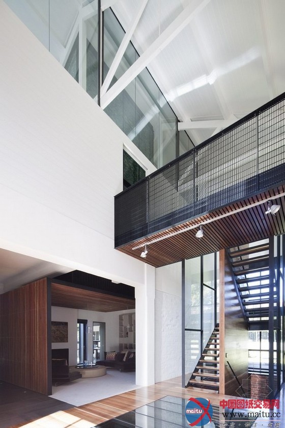 Jackson Clements Burrows Pty Ltd Architects设计的面包房改建别墅