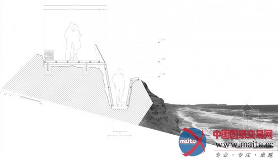 mauricio a. ureta villagra设计的智利塔尔卡观景平台
