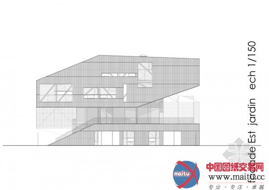 Colboc Franzen & Associés设计的法国L’Arbrisseau社区中心