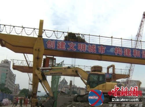 杭州地铁工地发生爆炸 施工方称系机械故障