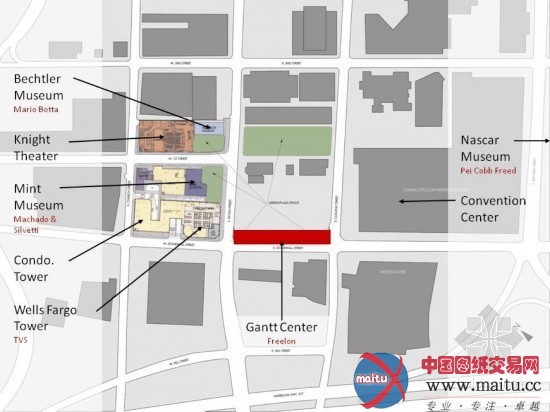 The Freelon Group Architects设计的美国哈维·甘特中心