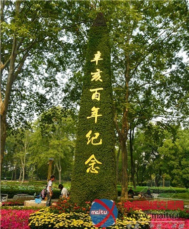 武汉辛亥百年主题花卉展28日绽放解放公园