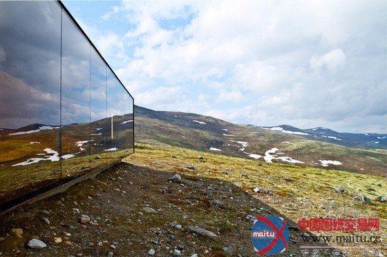 snøhetta设计挪威驯鹿观测中心