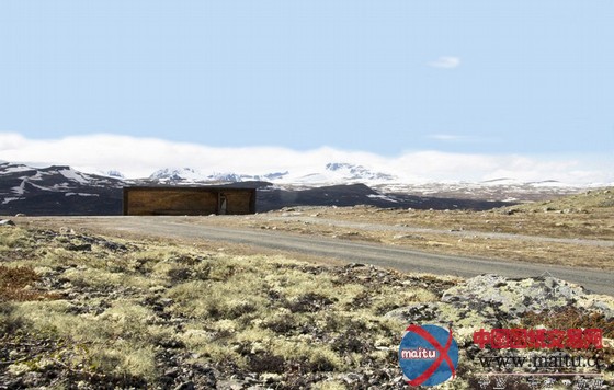 snøhetta设计挪威驯鹿观测中心